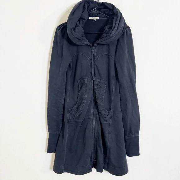 Prairie Underground long cloak full zip Hoodie Jacket - Picture 5 of 8